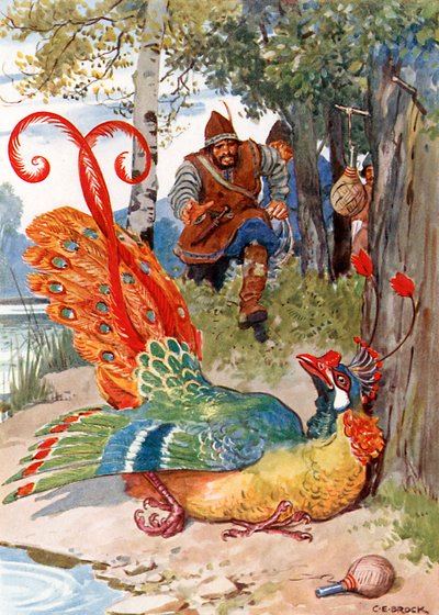  door Charles Edmund (after) Brock