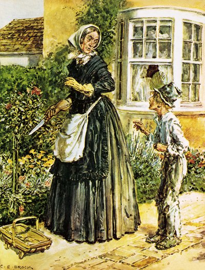 David Copperfield door Charles Edmund Brock