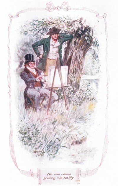 Zijn eigen visioenen worden werkelijkheid door Charles Edmund Brock