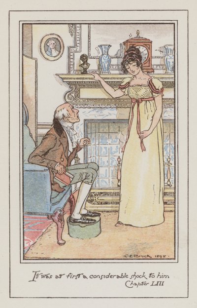 Illustratie voor Emma door Jane Austen door Charles Edmund Brock