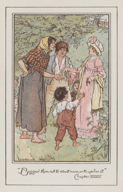 Illustratie voor Emma door Jane Austen door Charles Edmund Brock