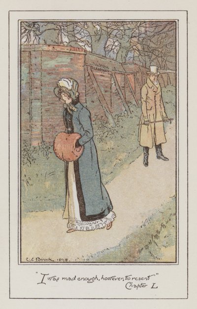 Illustratie voor Emma door Jane Austen door Charles Edmund Brock