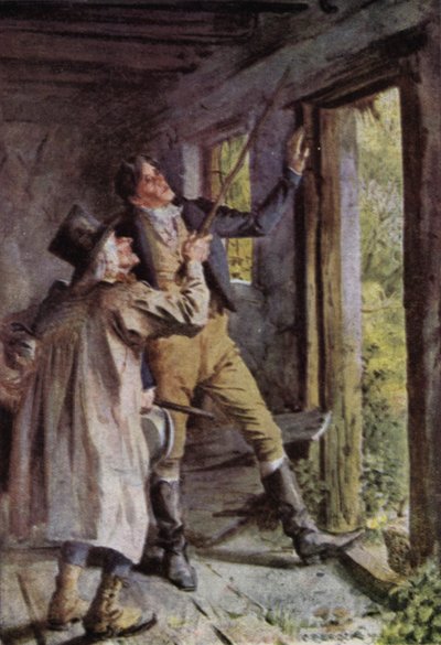 Illustratie voor The Broad Highway a Romance of Kent door Charles Edmund Brock