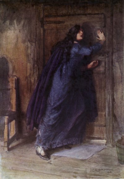 Illustratie voor The Broad Highway a Romance of Kent door Charles Edmund Brock