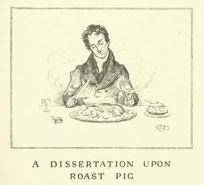 Illustratie voor The Essays of Elia door Charles Lamb door Charles Edmund Brock