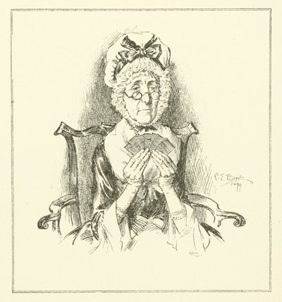 Illustratie voor The Essays of Elia door Charles Lamb door Charles Edmund Brock