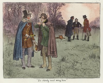 Illustratie voor de Pickwick Papers door Charles Edmund Brock