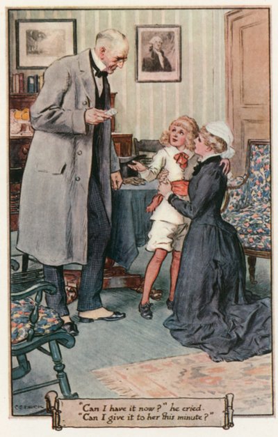 Little Lord Fauntleroy door Frances Hodgson Burnett door Charles Edmund Brock