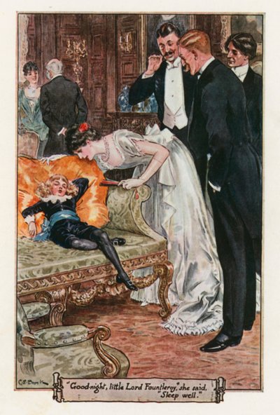 Little Lord Fauntleroy door Frances Hodgson Burnett door Charles Edmund Brock