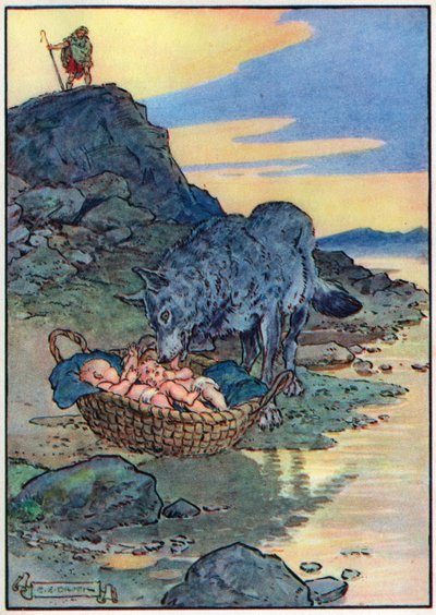 Romulus en Remus, uit 