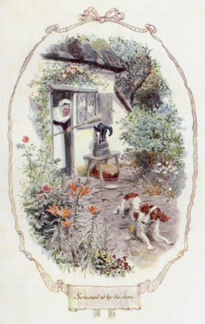 Geschreeuwd door de dame door Charles Edmund Brock
