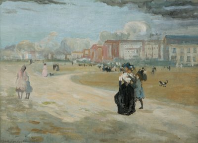 Dieppe door Charles Edward Conder