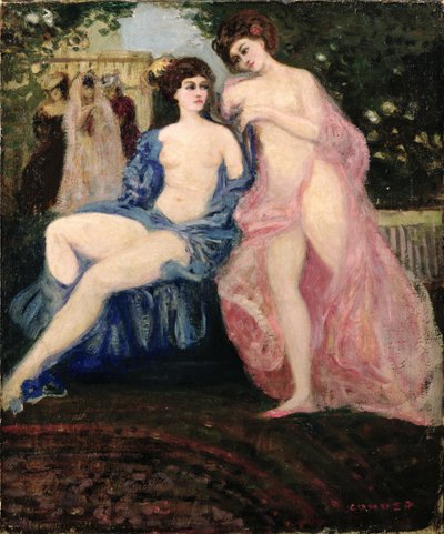 Twee Vrouwen door Charles Edward Conder