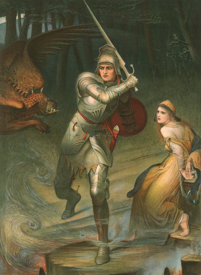 Sint Joris door Charles Edward Halle
