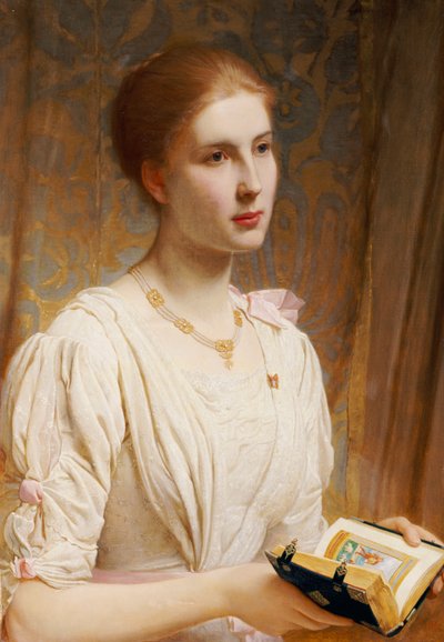 Portret van juffrouw Helen Lindsay door Charles Edward Perugini