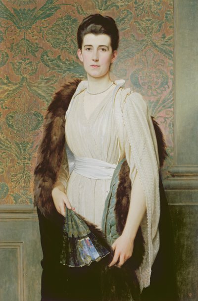 Portret van een Vrouw door Charles Edward Perugini