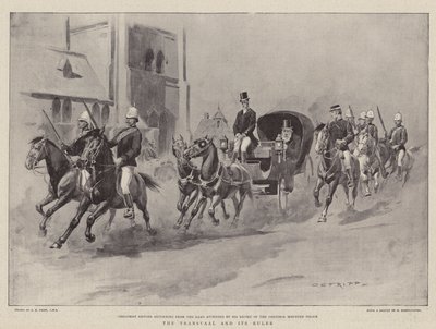 De Transvaal en zijn heerser door Charles Edwin Fripp