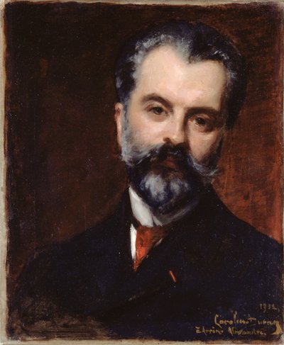 Portret van Arsène Alexandre 1859-1937, 1902 door Charles Emile Auguste Carolus Duran