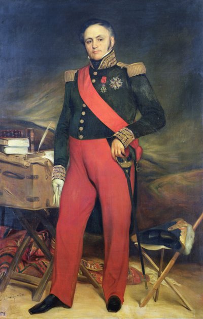 Graaf Bertrand Clauzel, Maarschalk van Frankrijk (1772-1842) door Charles Emile Callande de Champmartin