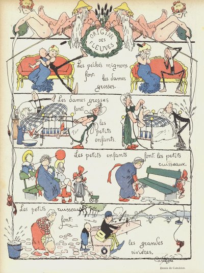 Illustratie voor Le Rire door Charles Emile Egli