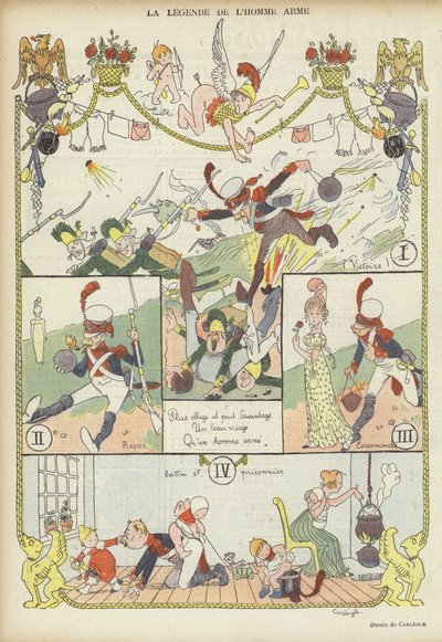 Illustratie voor Le Rire door Charles Emile Egli