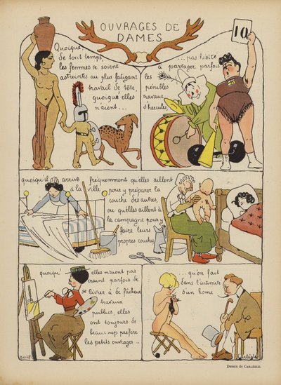 Illustratie voor Le Rire door Charles Emile Egli