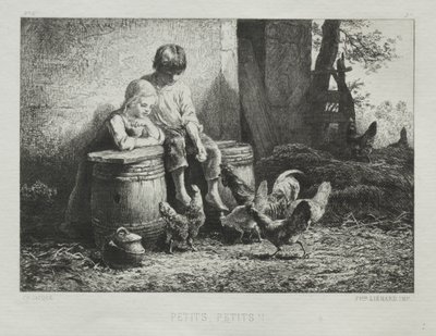Petite, Petite door Charles Emile Jacque