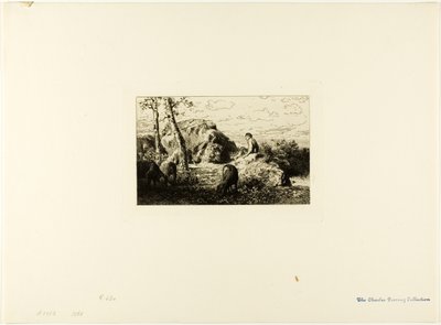 De Verloren Zoon door Charles Emile Jacque