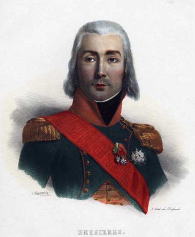 Portret van Jean Baptiste Bessières, maarschalk van Frankrijk door Charles Emile Mauraisse