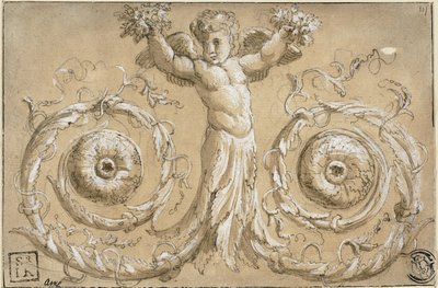 Ornamentale decoratie door Charles Errard