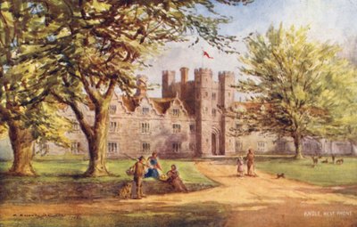 Knole House: West Front door Charles Essenhigh Corke