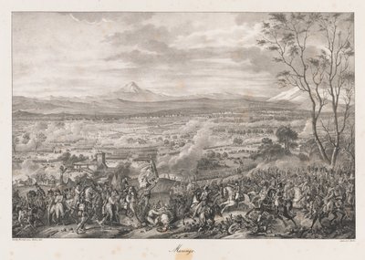 Maringo, begin 19e eeuw (litho) door Charles Etienne Pierre Motte