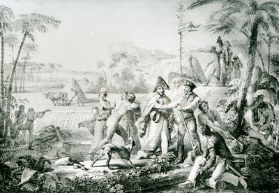 Alleen de laurierbomen groeien zonder cultivatie, illustratie voor Generaal Lallemand (1774-1839) in Champ d