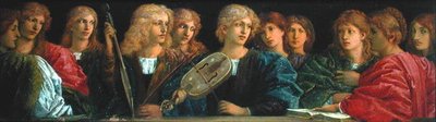 Muzikanten door Charles Fairfax Murray