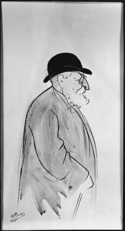 Charles Camille Saint-Saëns door Charles Felix Gir