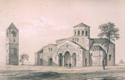 Zuidoostelijk uitzicht op St. Sophia