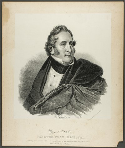 Thomas Benton, senator uit Missouri door Charles Fenderich
