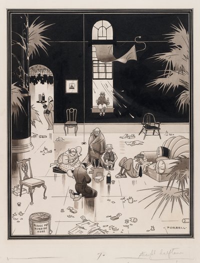 Clubleven in Amerika, de picknickers, voor 1933 door Charles Forbell
