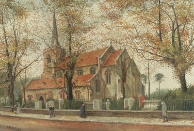 Uitzicht op de St. Mary