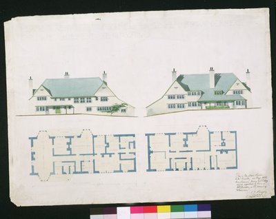 Huis te bouwen bij Gartmel Fell Gillhead, Windermere voor J.W. Buckley Esquire, 1899 door Charles Francis Annesley Voysey
