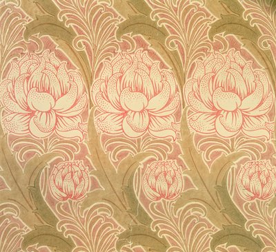 Behang ontworpen door Voysey, Victoriaans door Charles Francis Annesley Voysey