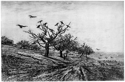 Arbre à Corbeaux, 1840-1875, 1924 door Charles Francois Daubigny