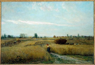 Oogst door Charles Francois Daubigny