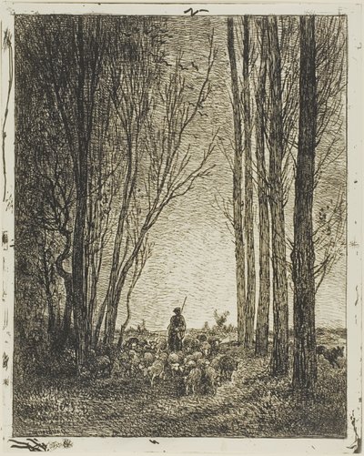 Terugkeer van de Kudde door Charles Francois Daubigny