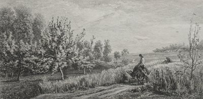 Lente, 1857 door Charles Francois Daubigny