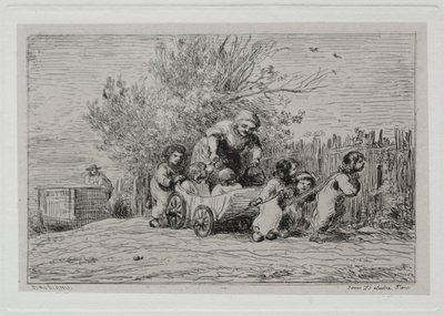 De Boottocht: Erfgoed van de Kar De Kinderen met de Kar door Charles Francois Daubigny