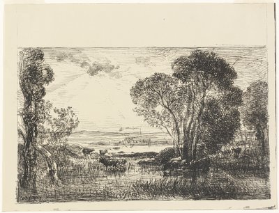 De Hydraulische Machine door Charles Francois Daubigny