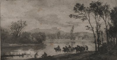 De kleine ruiters door Charles Francois Daubigny