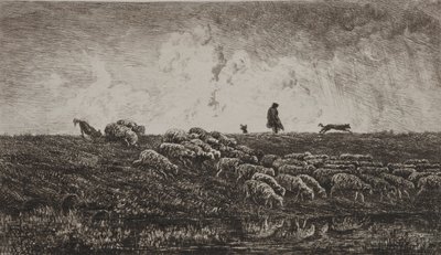 De bui door Charles Francois Daubigny