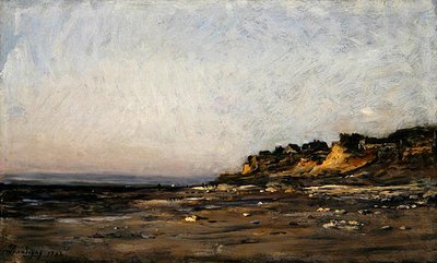 Villerville, Normandië door Charles Francois Daubigny